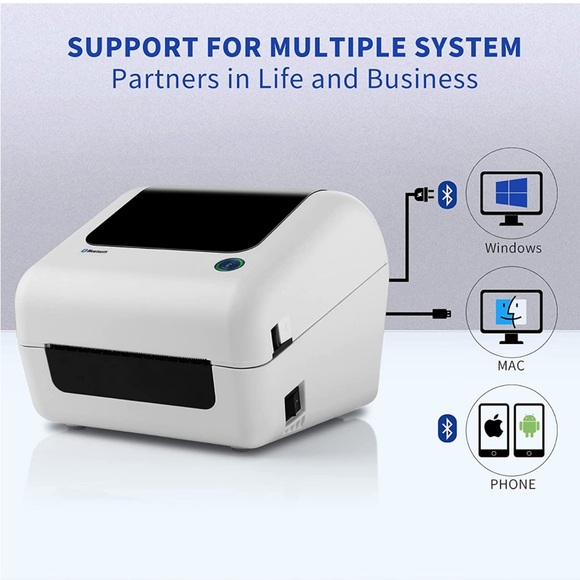 Bluetooth Thermal Label Printer - Shipping Label for Shipping Packages&Postage - Picture 5 of 12